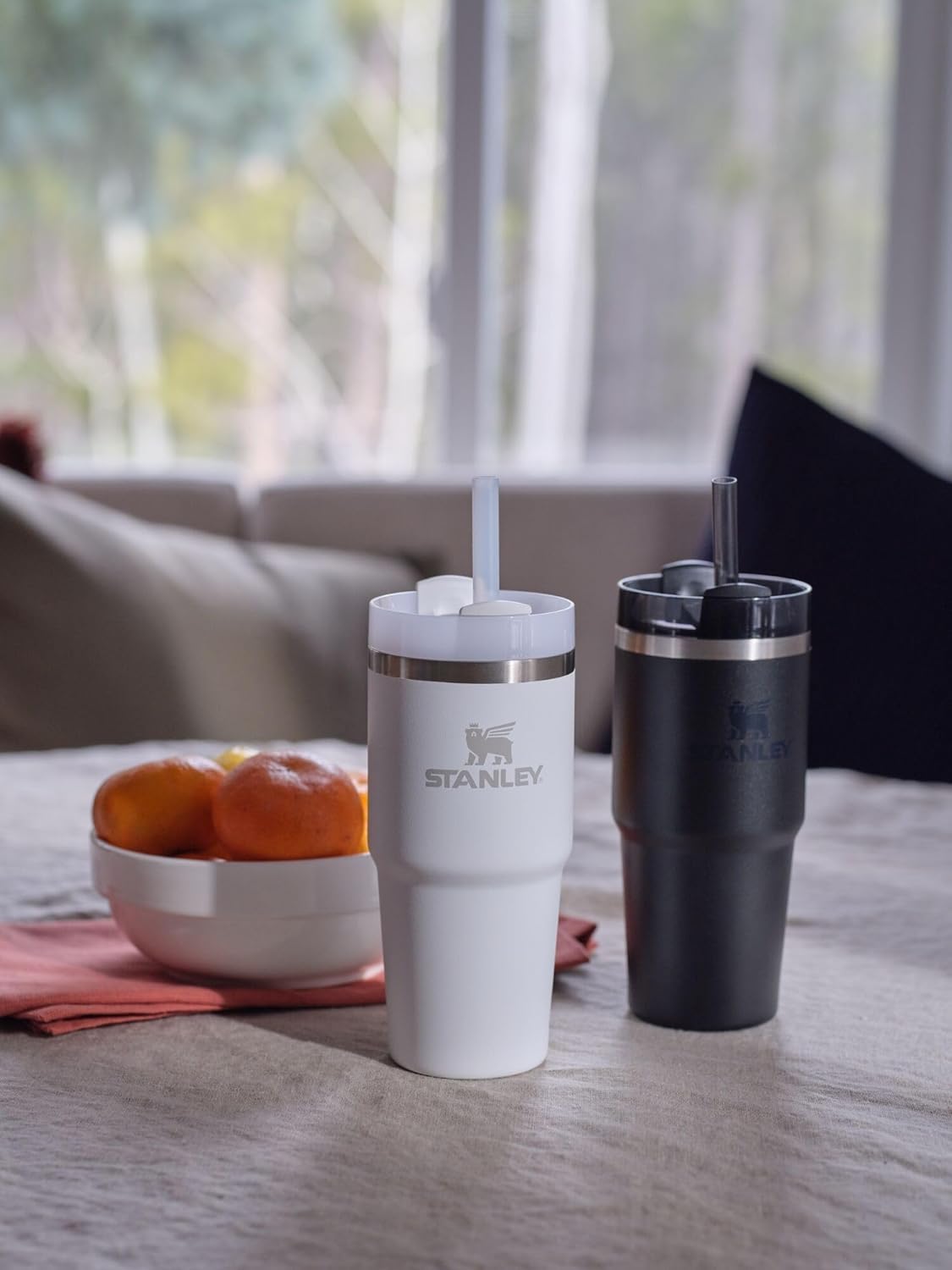 Stanley Quencher H2.0 - Vaso de 14 onzas con pajilla y tapa girator...