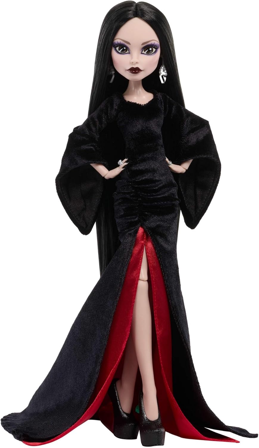 Monster High x Miércoles Morticia Addams Muñeca | Muñeca de colecci...