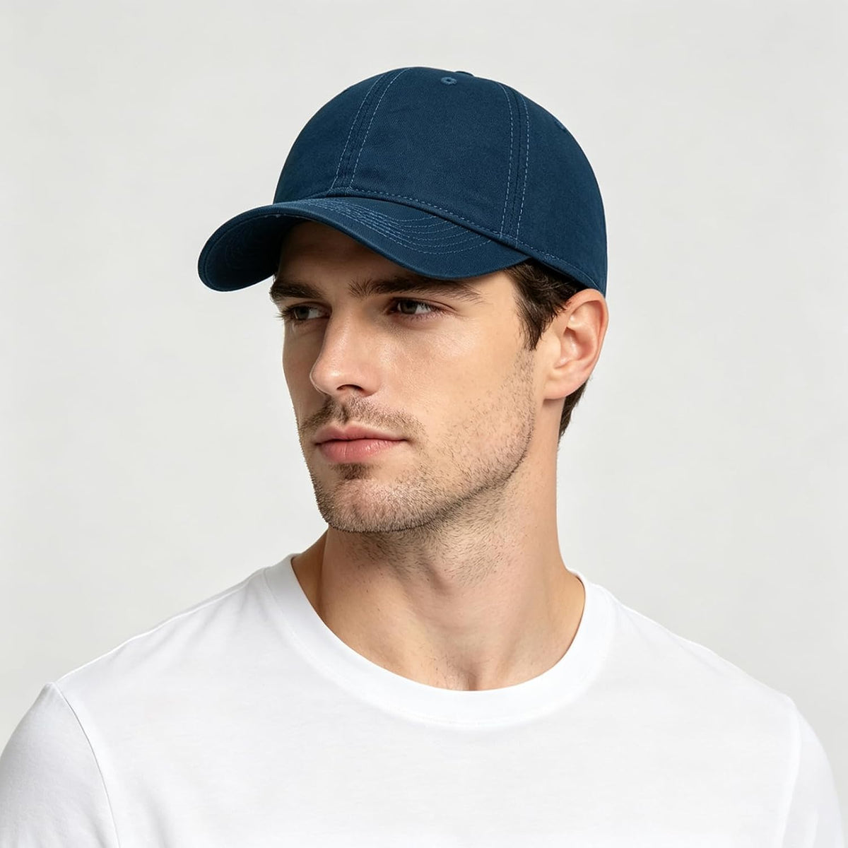 Paquete de 6 gorras de béisbol unisex de algodón lavado vintage, su...