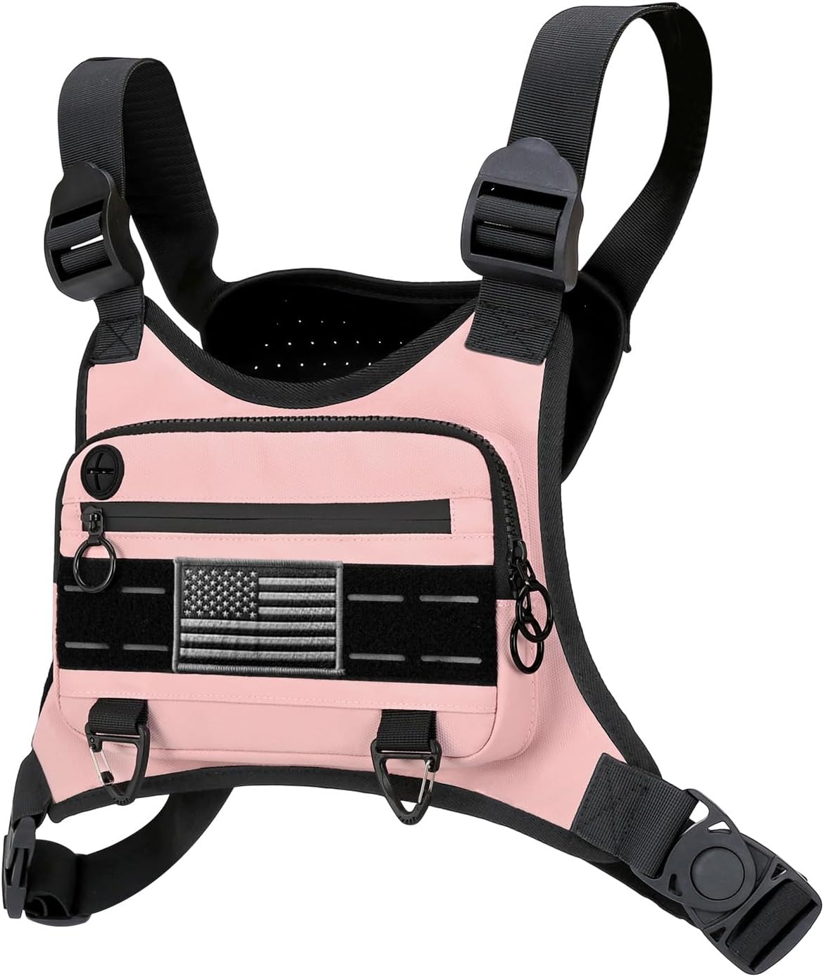 Muserise Bolsa de pecho deportiva para hombres y mujeres, resistent...
