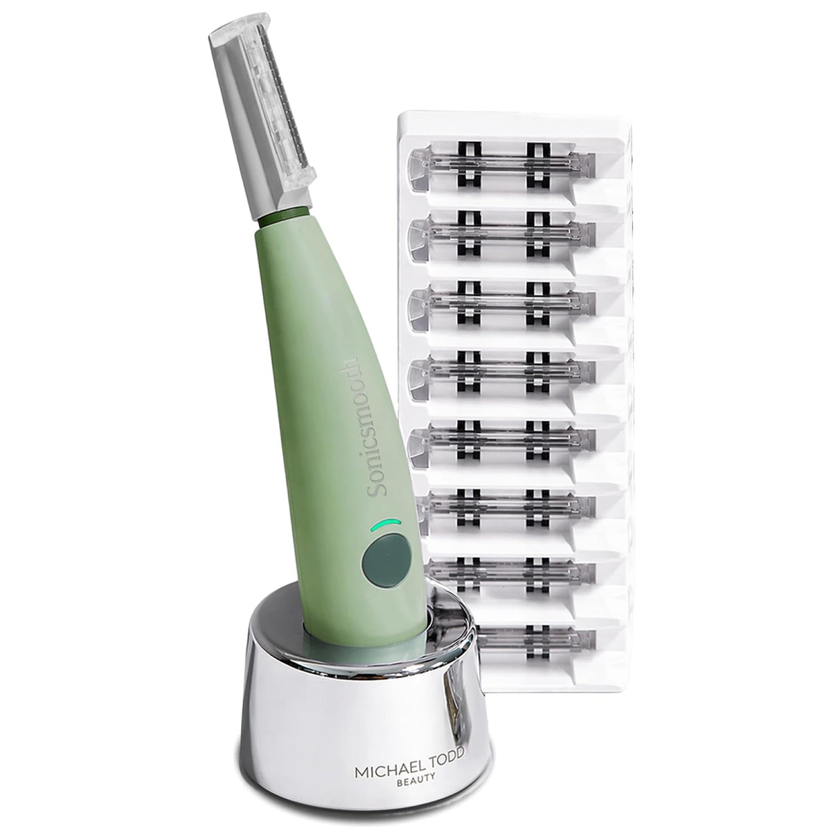 MICHAEL TODD Beauty Sonicsmooth Dermaplane maquinilla de afeitar pa...