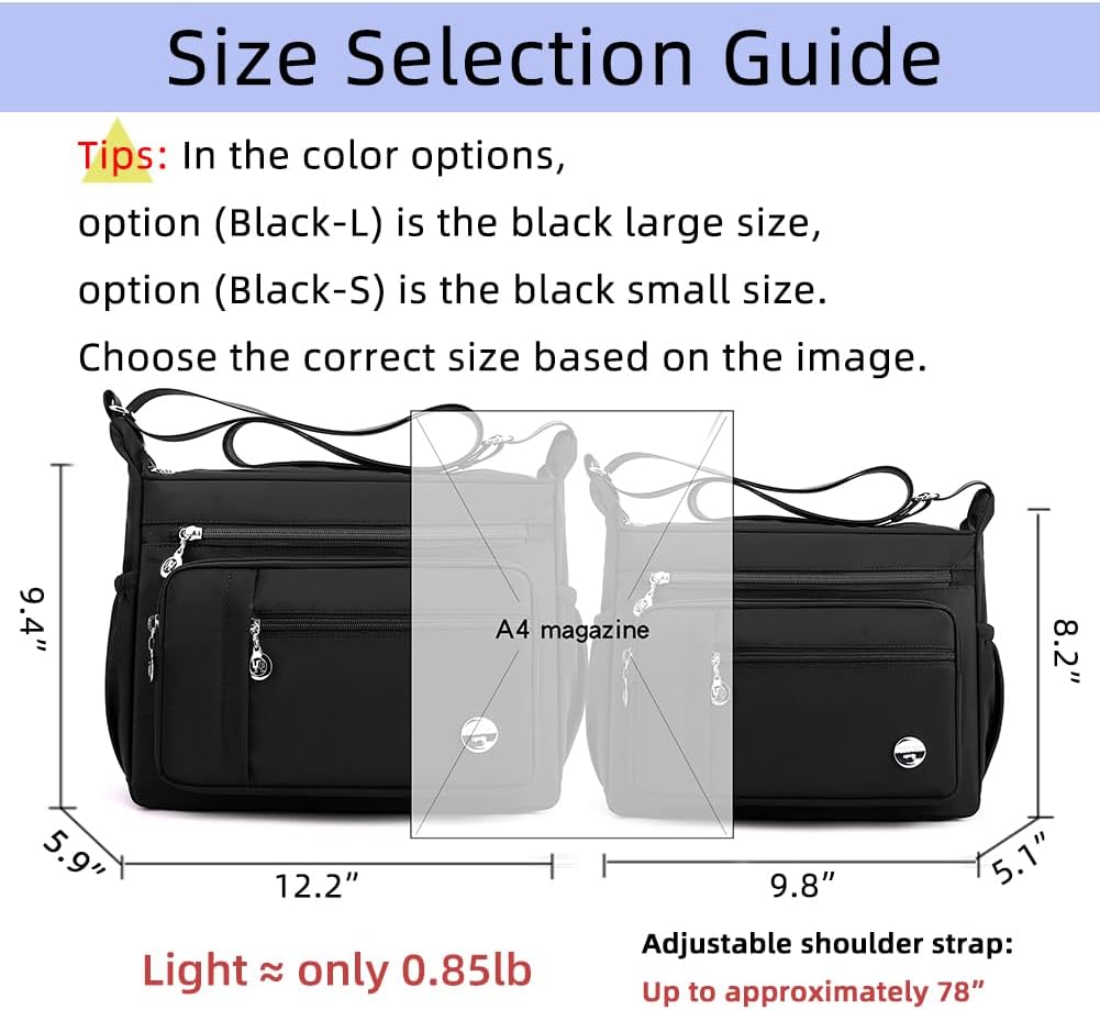 MINTEGRA Bolso de mano de hombro para mujer, espacioso bolso cruzad...