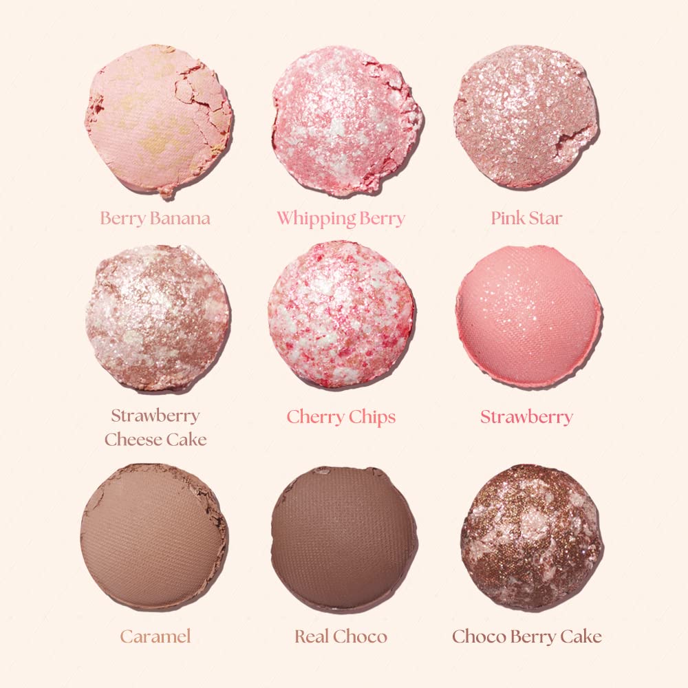 Paleta de sombras dasique #19 Candy Berry l Vegana, libre de crueld...