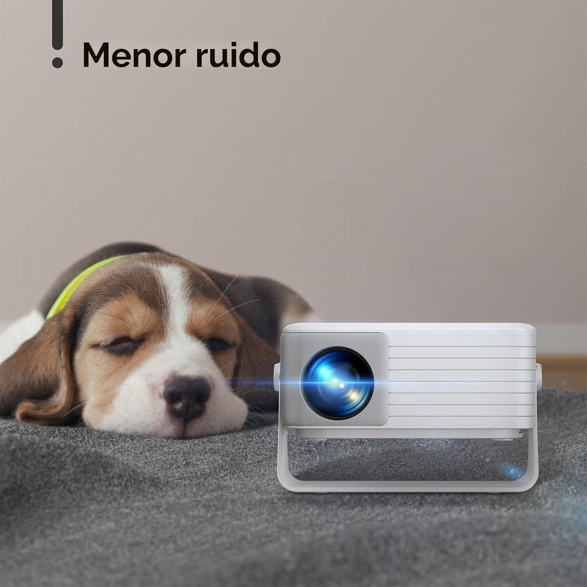 Mini proyector con WiFi y Bluetooth, proyector actualizado AKIYO 20...