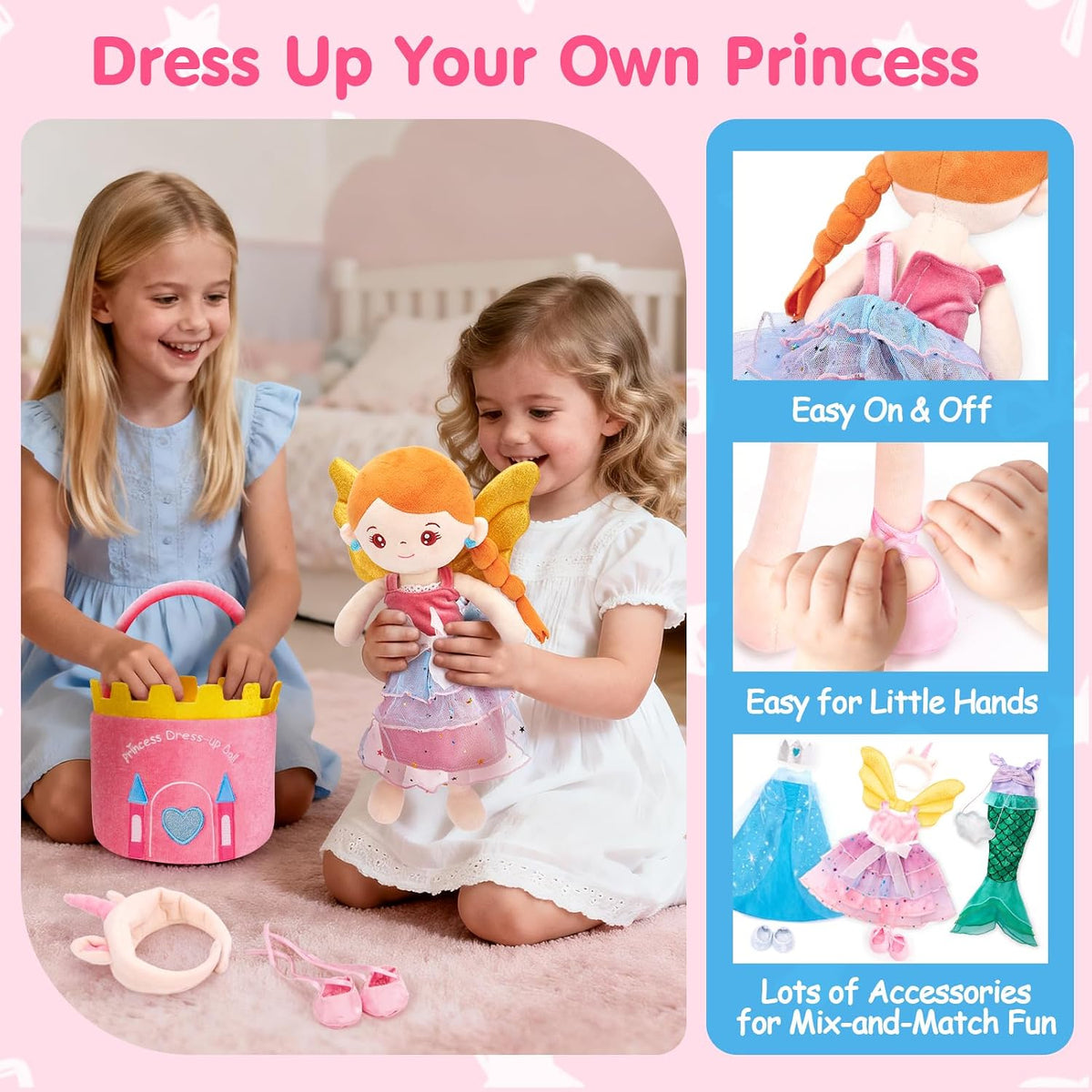 hahaland Juegos de muñecas de vestir - Princesas Sirena Unicornios...