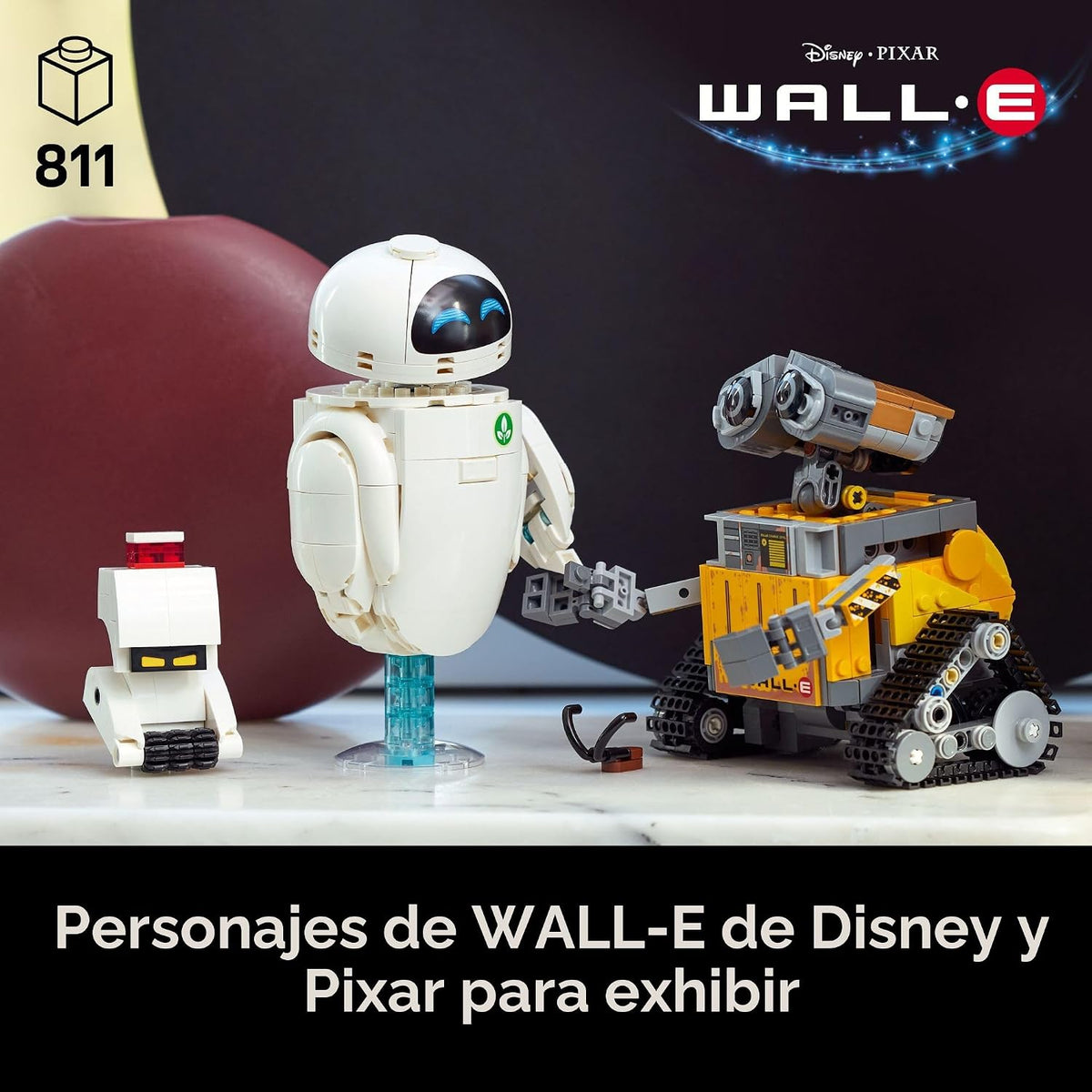 LEGO Disney & Pixar WALL-E & EVE - Juego de construcción pa...