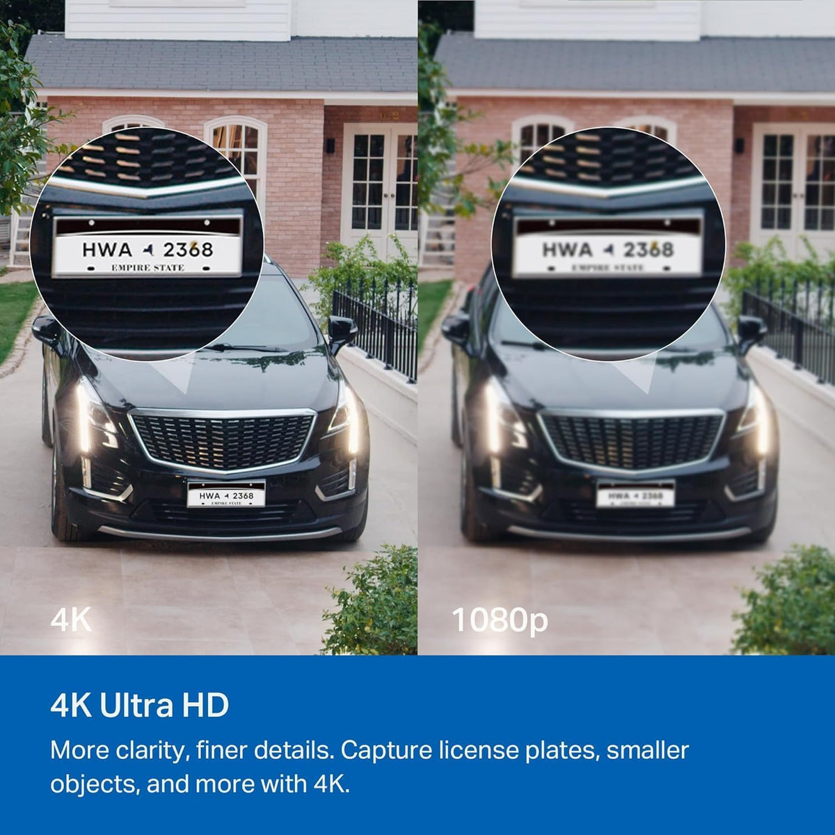 Tapo Cámara de seguridad inalámbrica MagCam 4K para exteriores, mon...