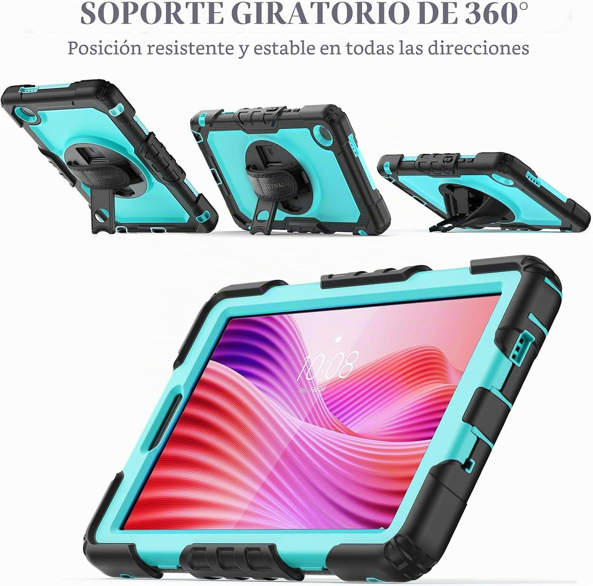 SEYMAC stock Funda para tablet Lenovo Tab One \/ K9 (TB305FU) 8.7 p...