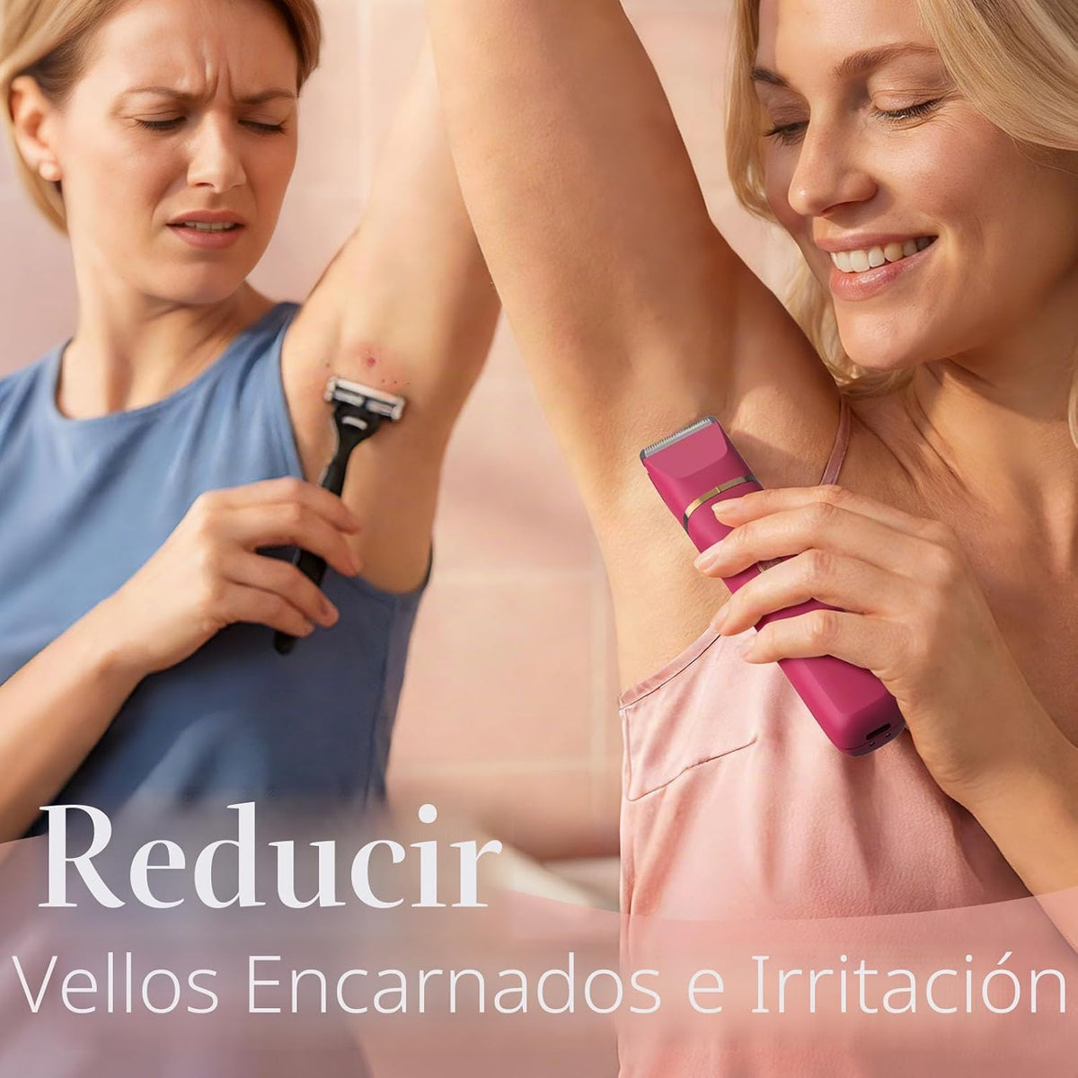 RISINA Recortadora de bikini 2 en 1 para mujer, regalos de cuidado...