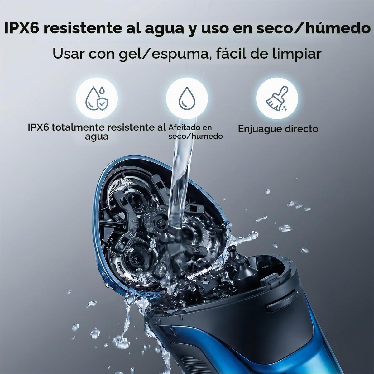 Ordele Maquinilla de afeitar eléctrica para hombres, afeitadora elé...