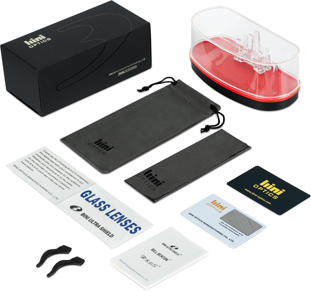BNUS Corning Gafas de sol con lentes de vidrio para hombres y mujer...