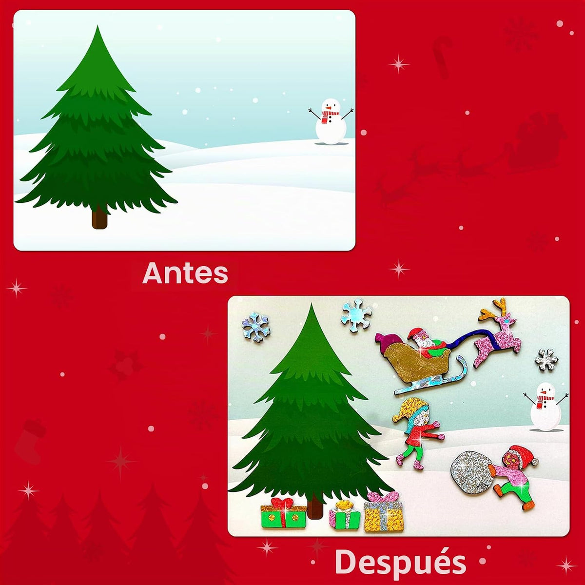 Skillmatics Foil Fun Christmas Holiday Magic, regalos para niños y...