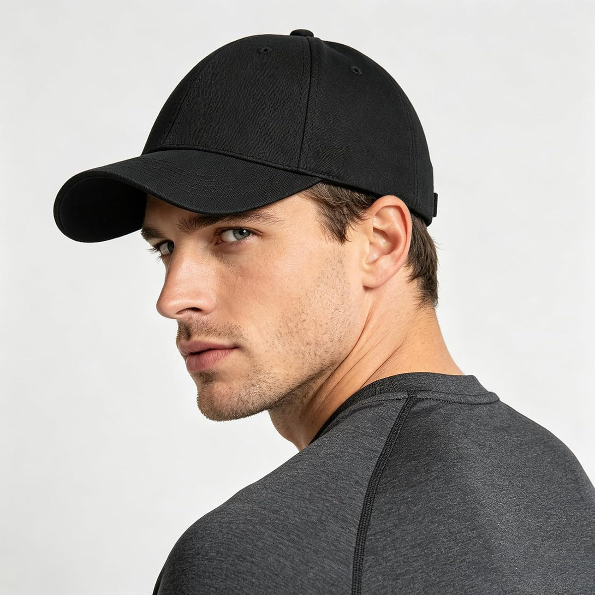 Paquete de 6 gorras de béisbol unisex de algodón lavado vintage, su...