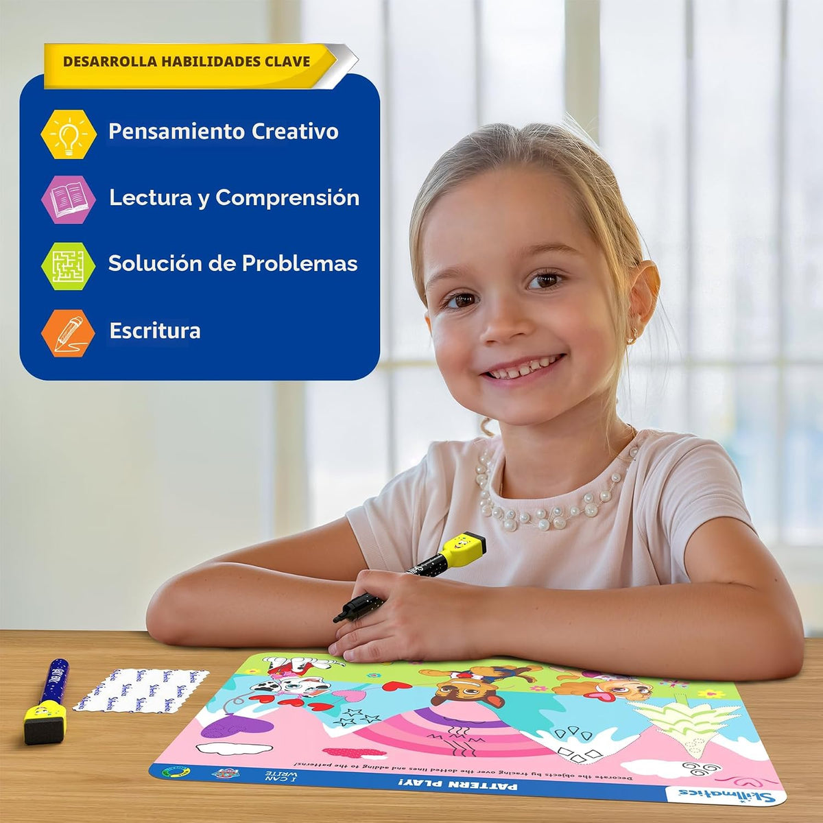 Skillmatics Puedo Escribir - Patrulla Canina, Aprendizaje Preescola...