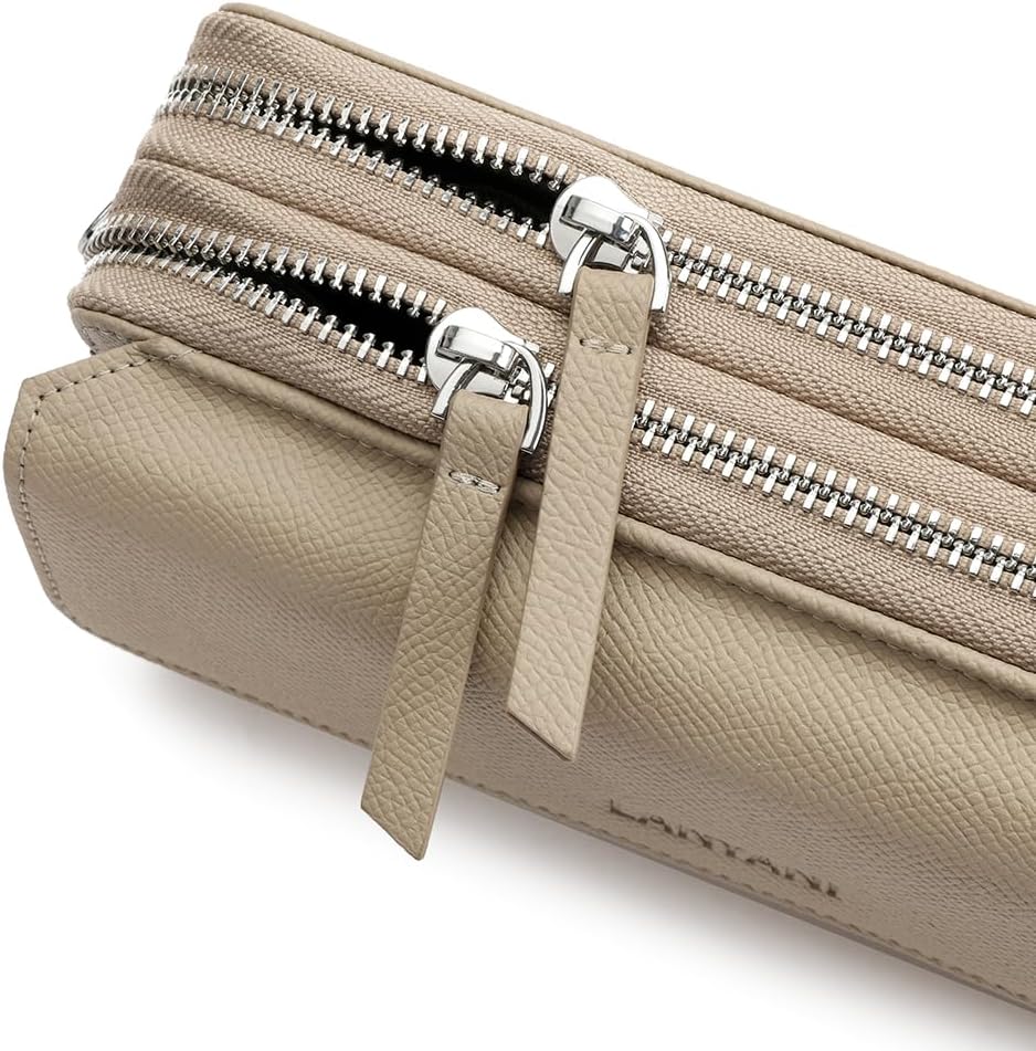 Lanyani Cartera Cruzada RFID con Correa de Muñeca y Bolsillo para T...