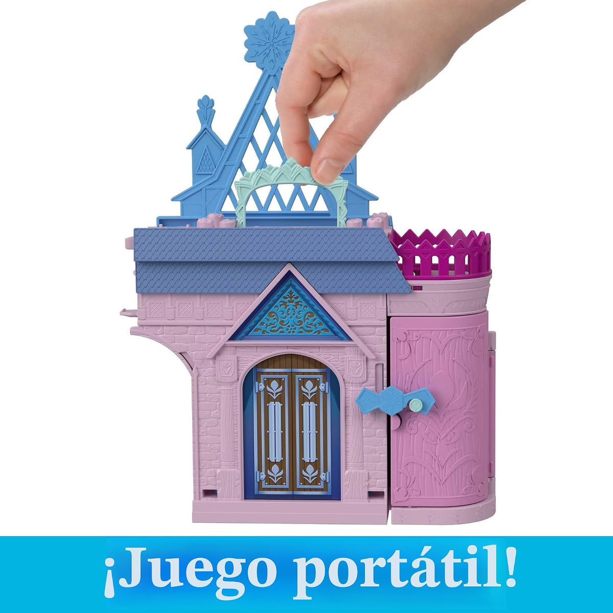 Juguetes Mattel Disney Frozen, Casa de Muñecas Castillo Apilable de...