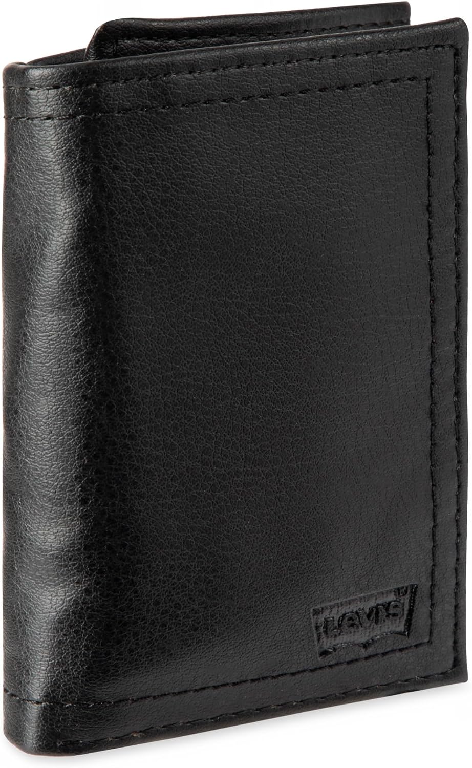 Levi´s - Cartera para hombre, triple pliegue, delgada, incluye vent...