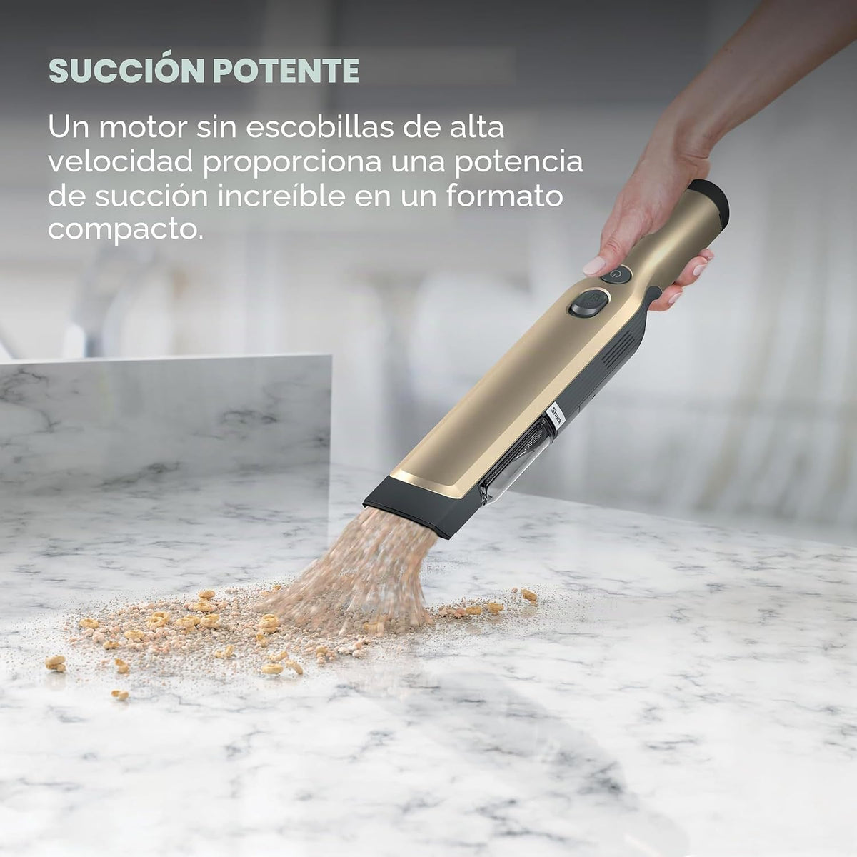 Shark WANDVAC - Aspiradora de mano inalámbrica, ligera y portátil d...