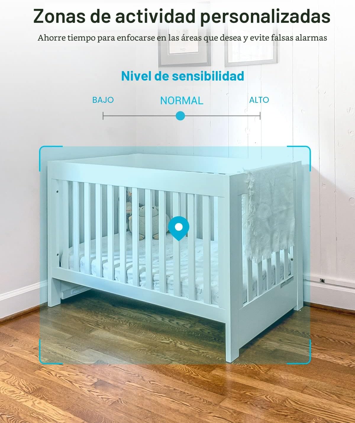 Blurams Cámara de seguridad 2K, cámara para perros con monitor de b...