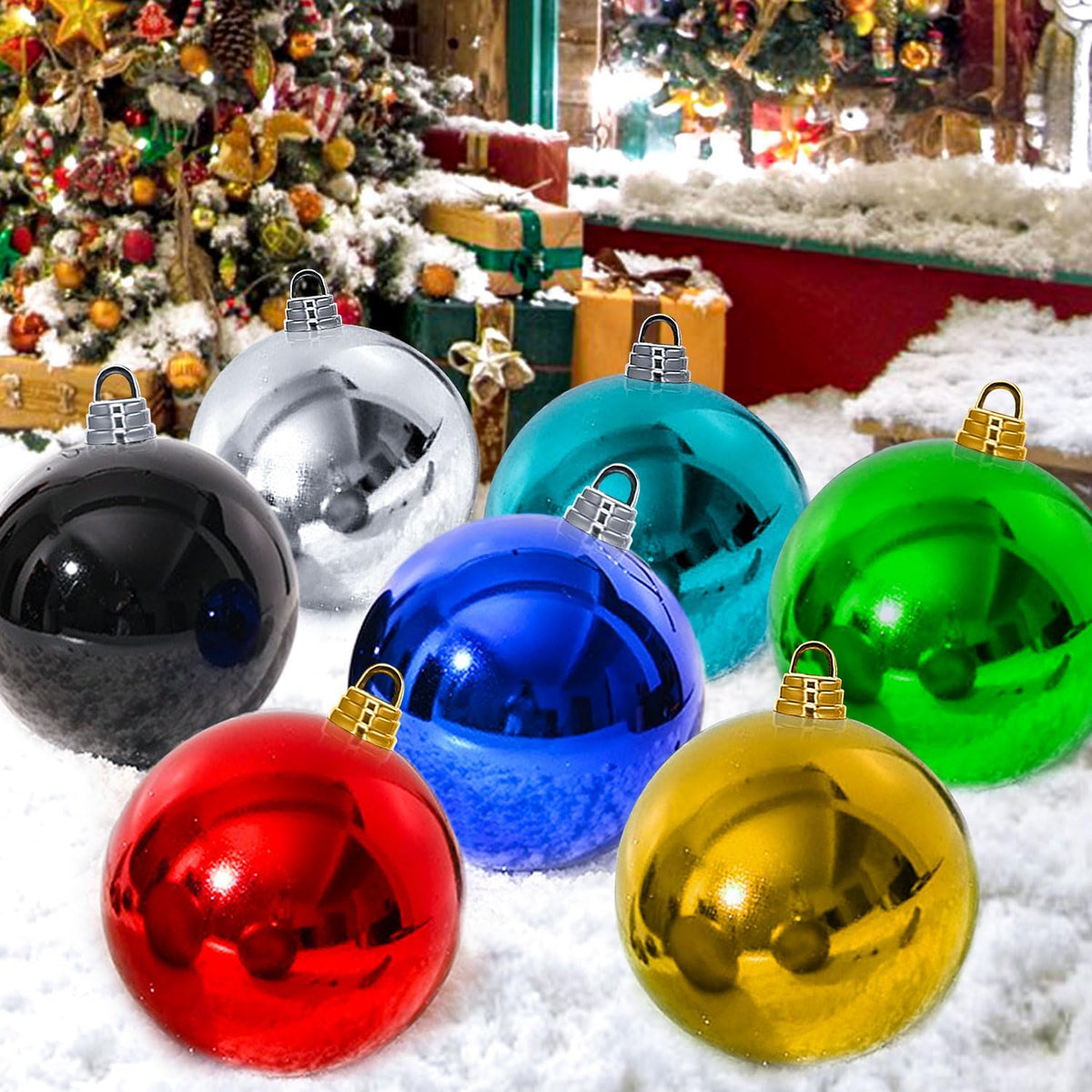 Benjia Adornos de Navidad para Exteriores de Tamaño Extra Grande, B...
