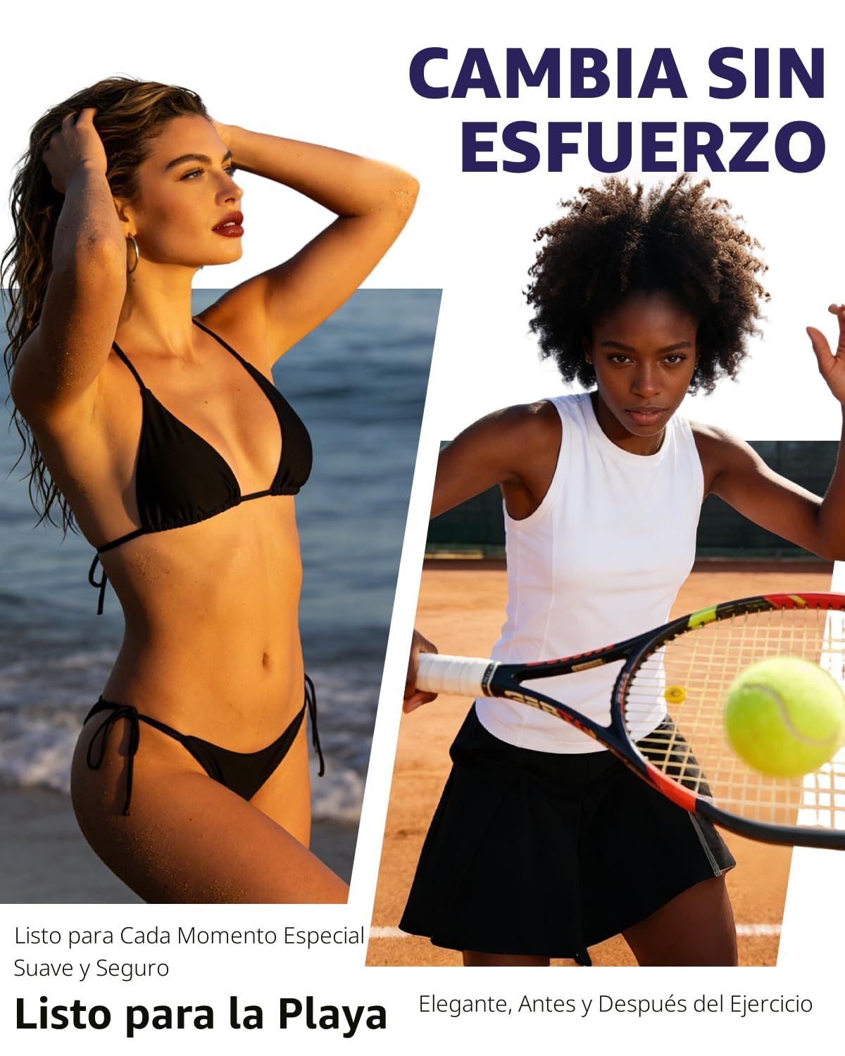 Ufree Maquinilla de Afeitar Eléctrica 3 en 1 para Mujer, Regalos pa...