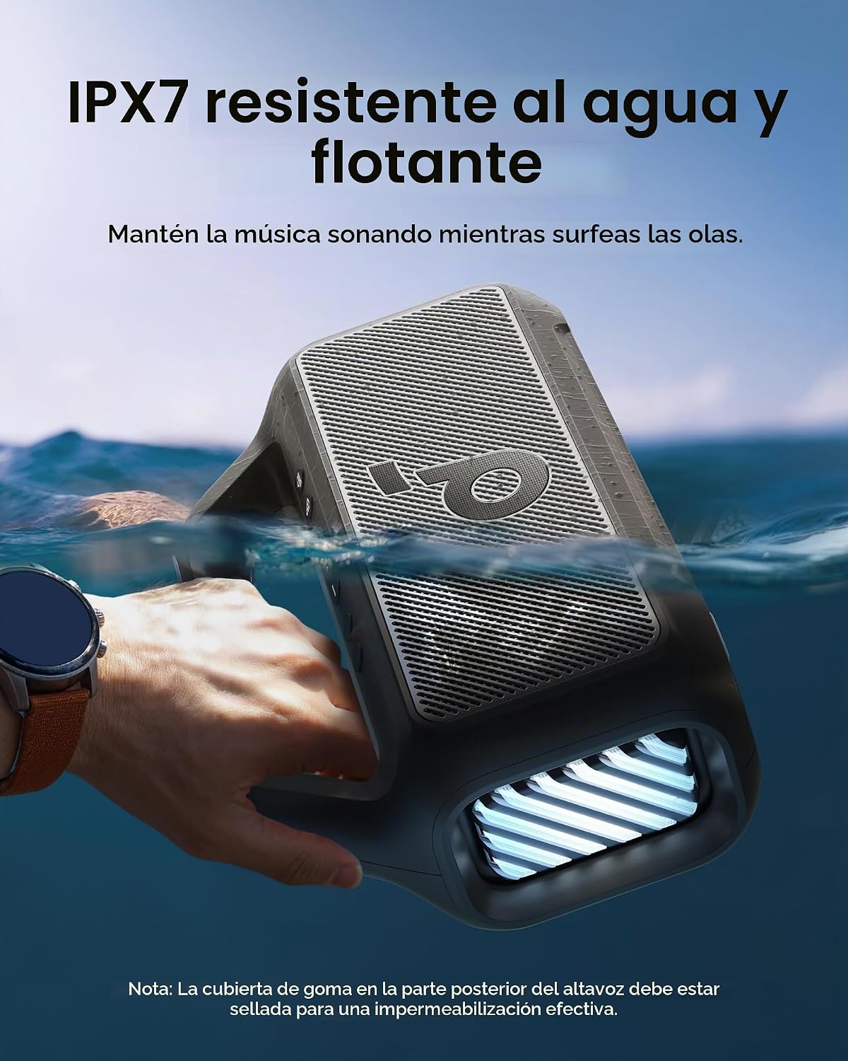 Soundcore Boom 2 de Anker, altavoz Bluetooth para exteriores de 80...