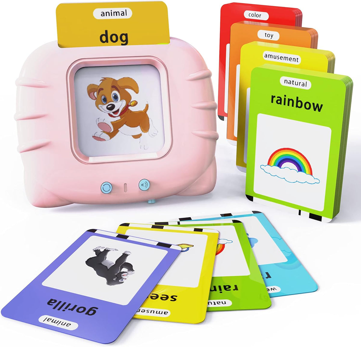 Lapare Juguete de aprendizaje audible con música para niños pequeño...