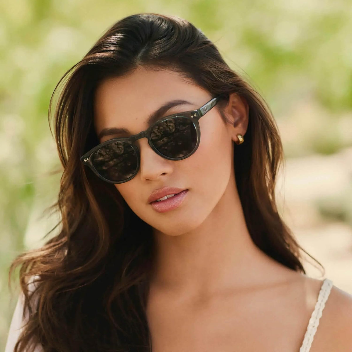 WearMe Pro Gafas de sol polarizadas redondas para mujer, protección...