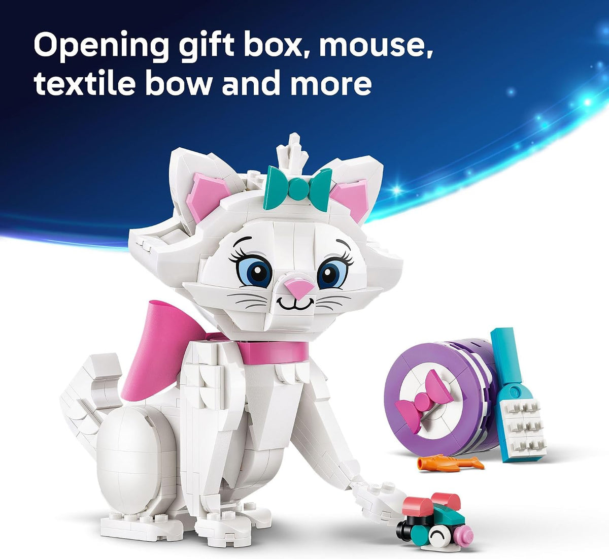 LEGO Disney Los Aristogatos Adorable Marie 43286 | Juguetes de cons...
