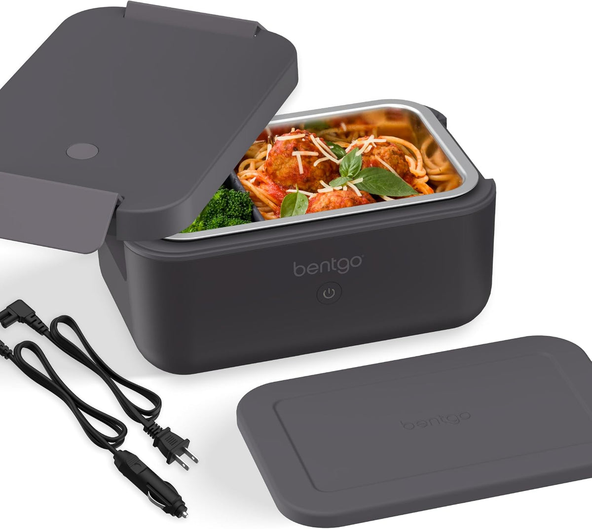 Bentgo Heat - Fiambrera eléctrica - Calentador de alimentos portáti...