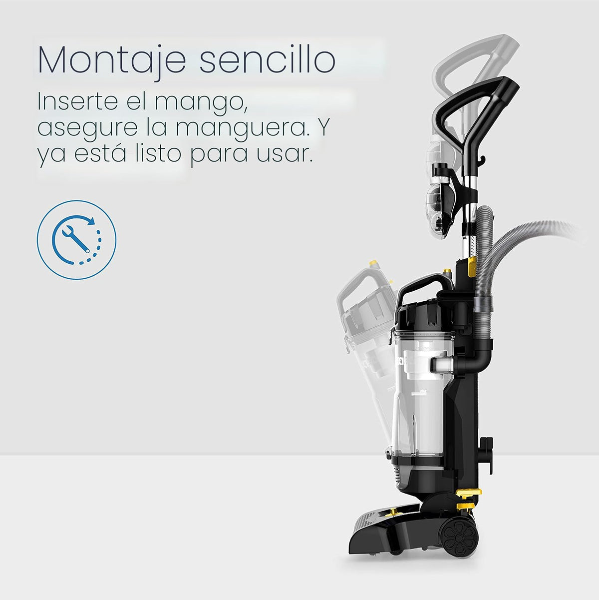EUREKA PowerSpeed Aspiradora vertical ligera y potente para alfombr...