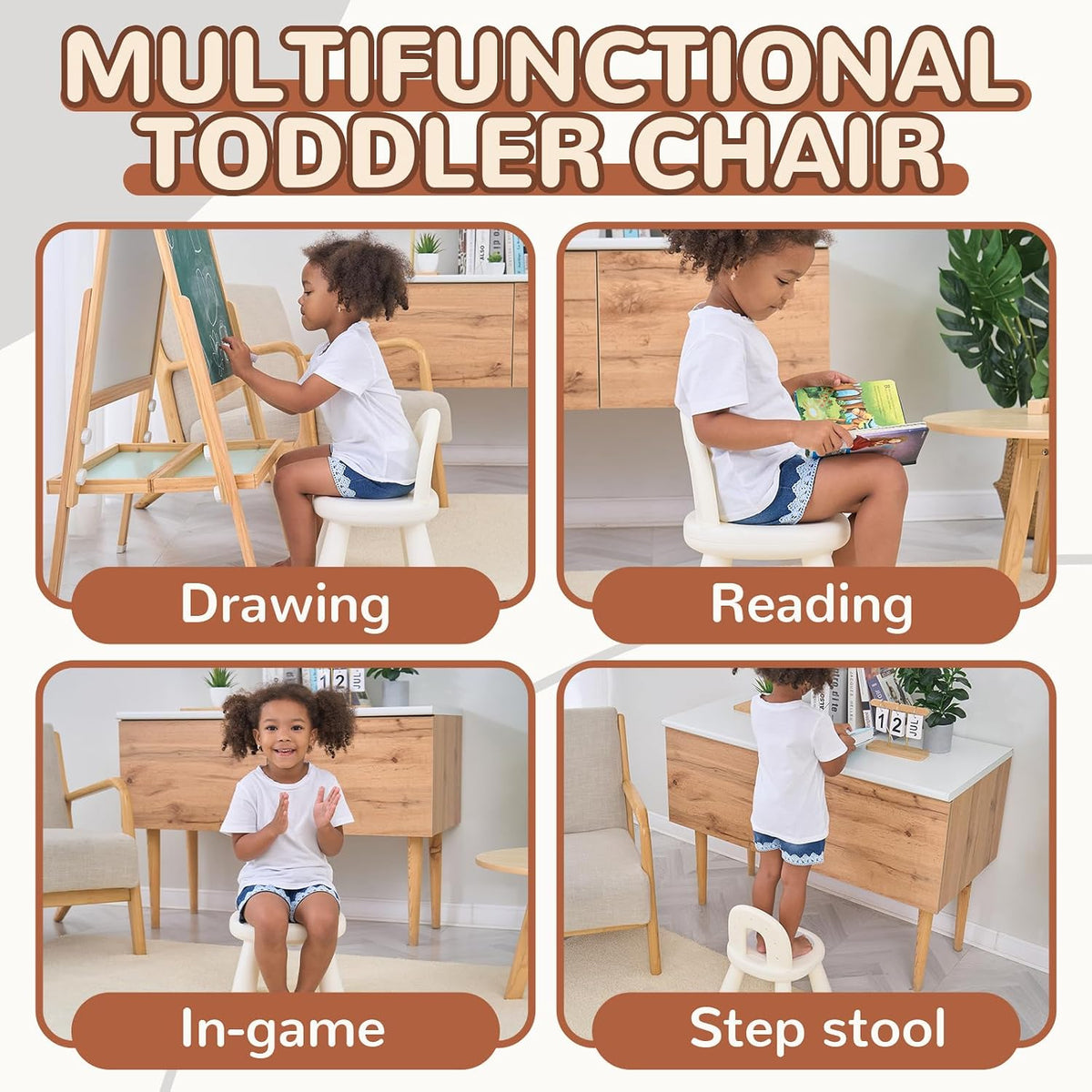 KidBloom - Silla ergonómica para niños, silla duradera para niños |...