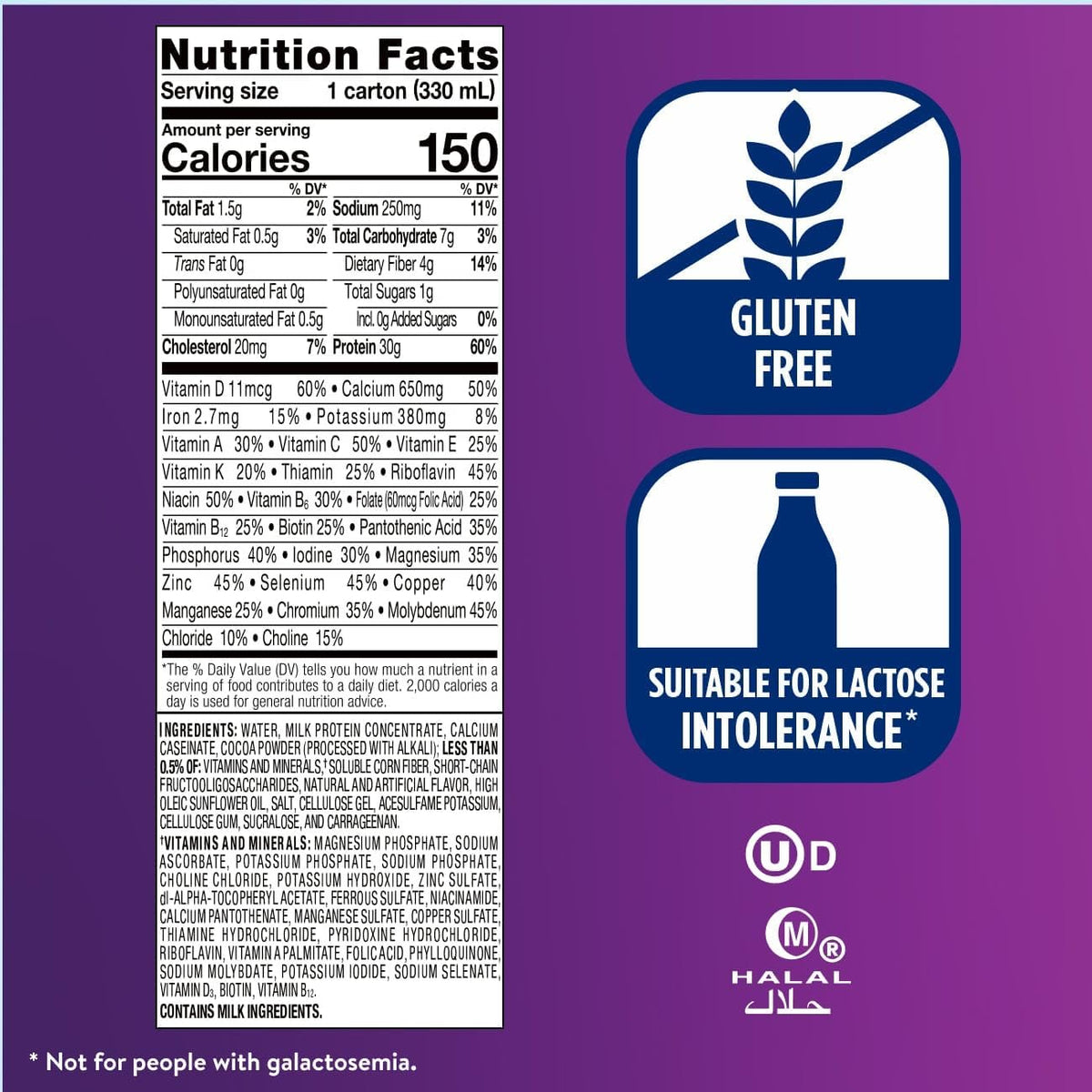 Max Protein Ensure, Batido nutritivo | 1.06 oz de proteína para apo...