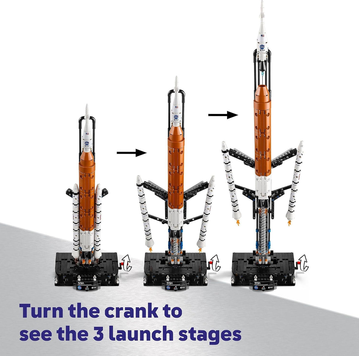 LEGO Technic Cohete del sistema de lanzamiento espacial Artemis de...