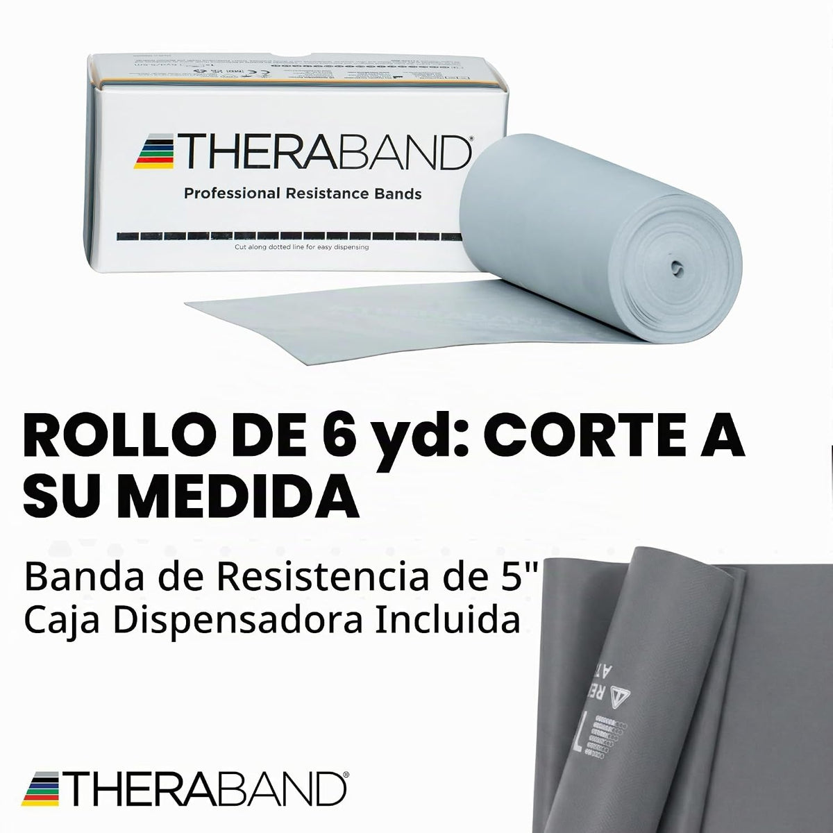 Theraband Professional Bandas de Resistencia de látex para ejercici...