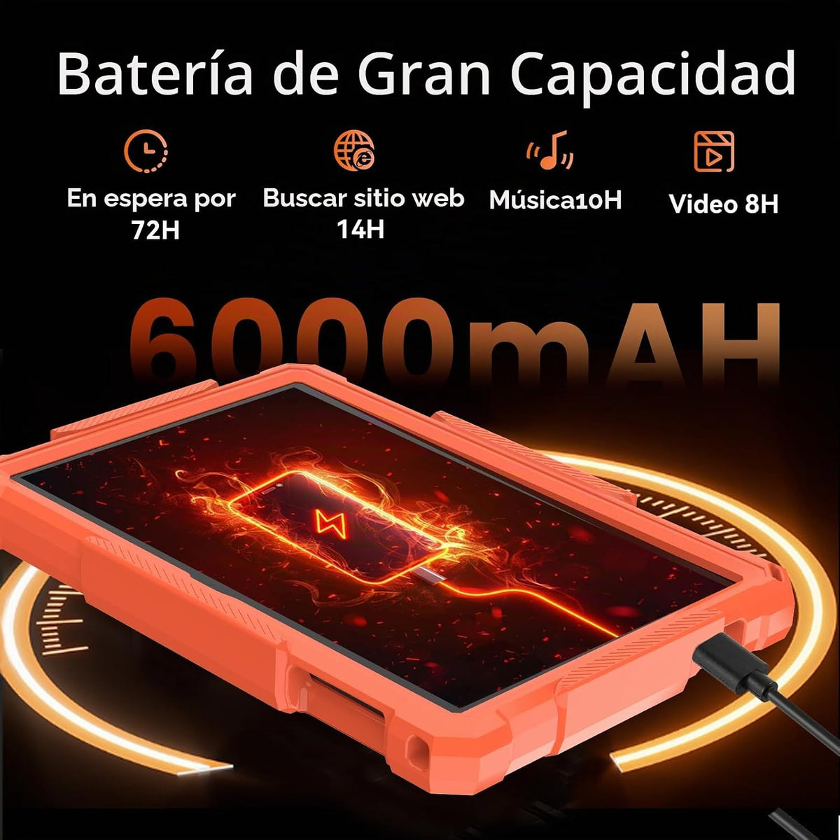 SCREENOVATE Tableta 10 pulgadas Android 16 tableta, 32GB RAM 128GB...