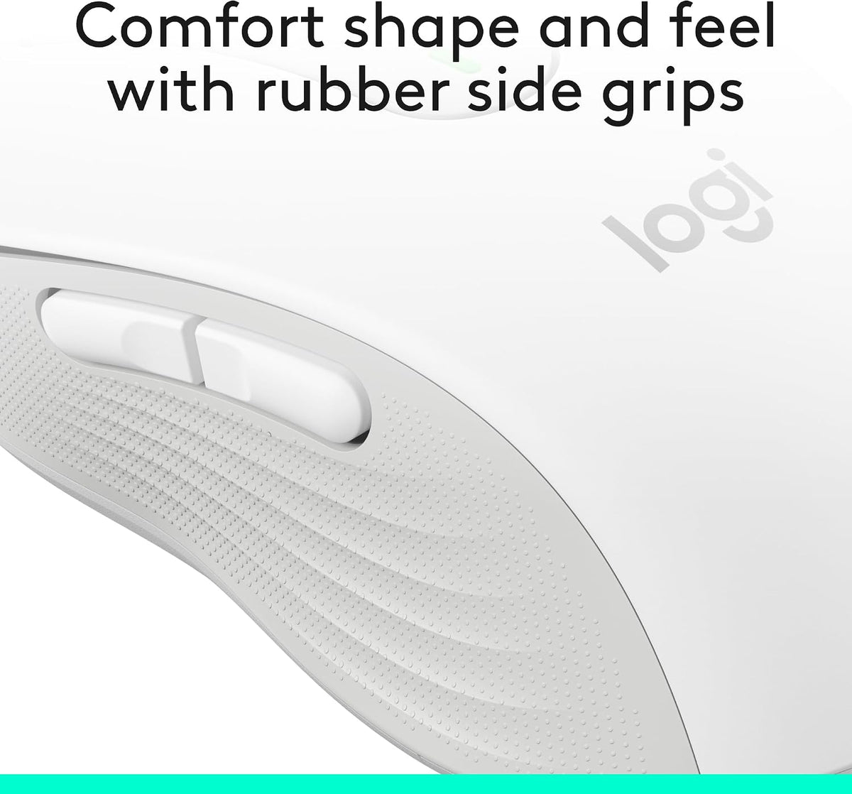 Ratón inalámbrico Logitech Signature M650 de tamaño pequeño a media...