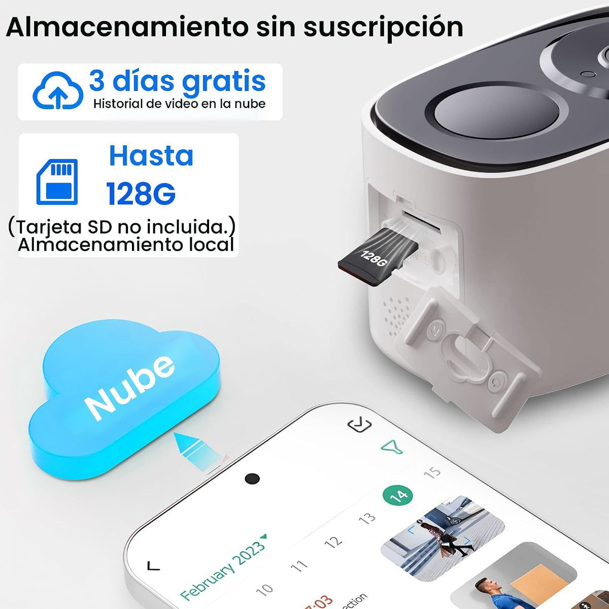 HITELLARCAM Cámaras de seguridad 2K actualizadas 2026 inalámbricas...