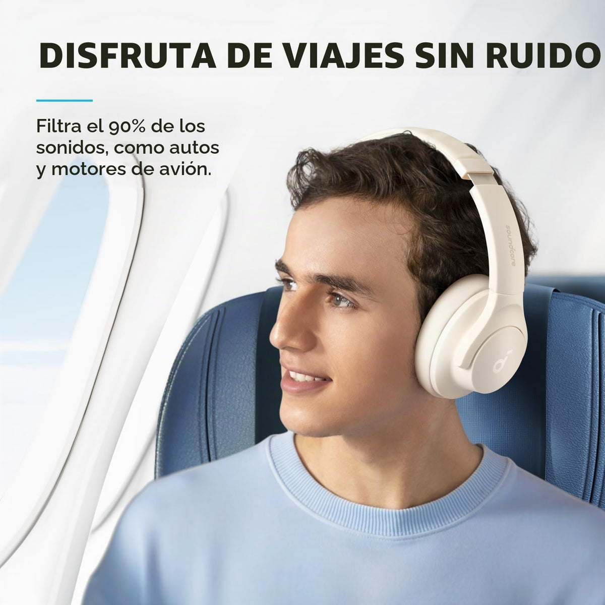 Soundcore by Anker Q20i Auriculares híbridos con cancelación activa...