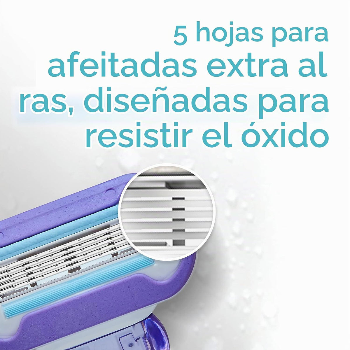 Gillette Venus Deluxe Smooth Swirl Mango de maquinilla de afeitar p...