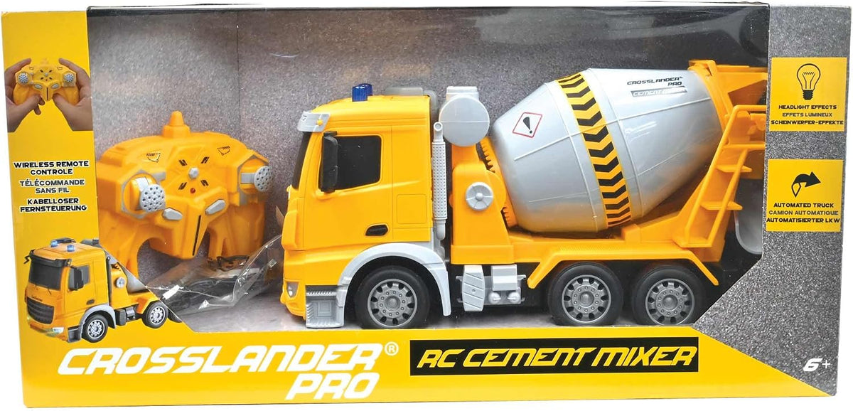 LEXiBOOK, Mezclador de concreto Crosslander RC, RCP15 | Tambor gira...