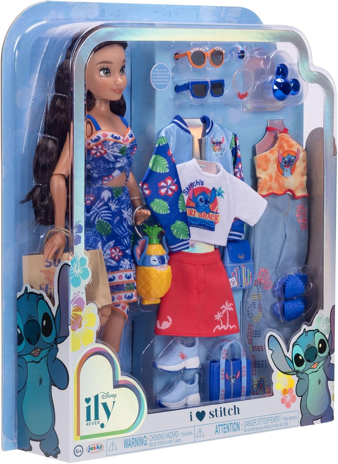 Disney ILY 4EVER - Muñeca de moda inspirada en la puntada, 11.5 pul...