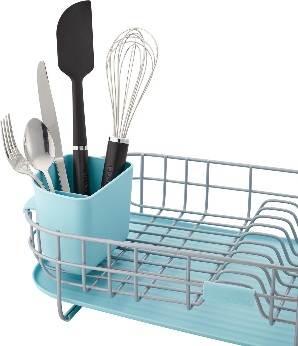 KitchenAid Escurridor compacto de bajo perfil con cajón extraíble p...