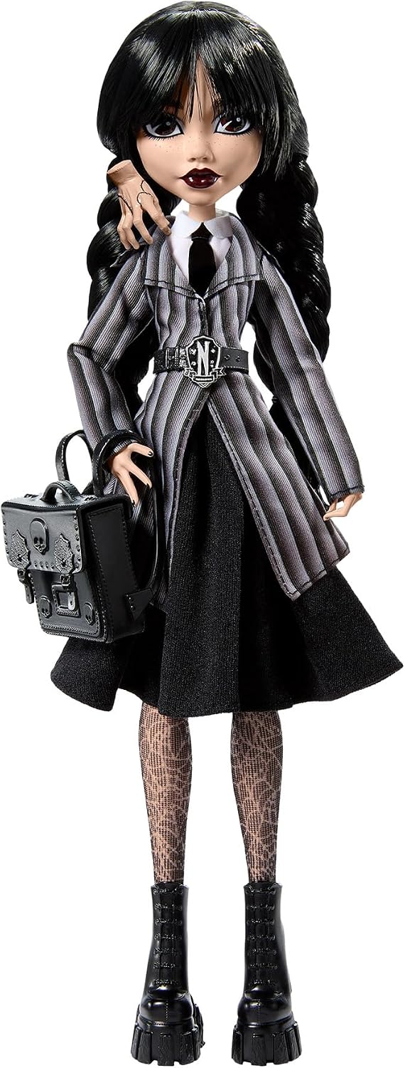Muñeca de miércoles de Monster High y accesorios, muñeca colecciona...