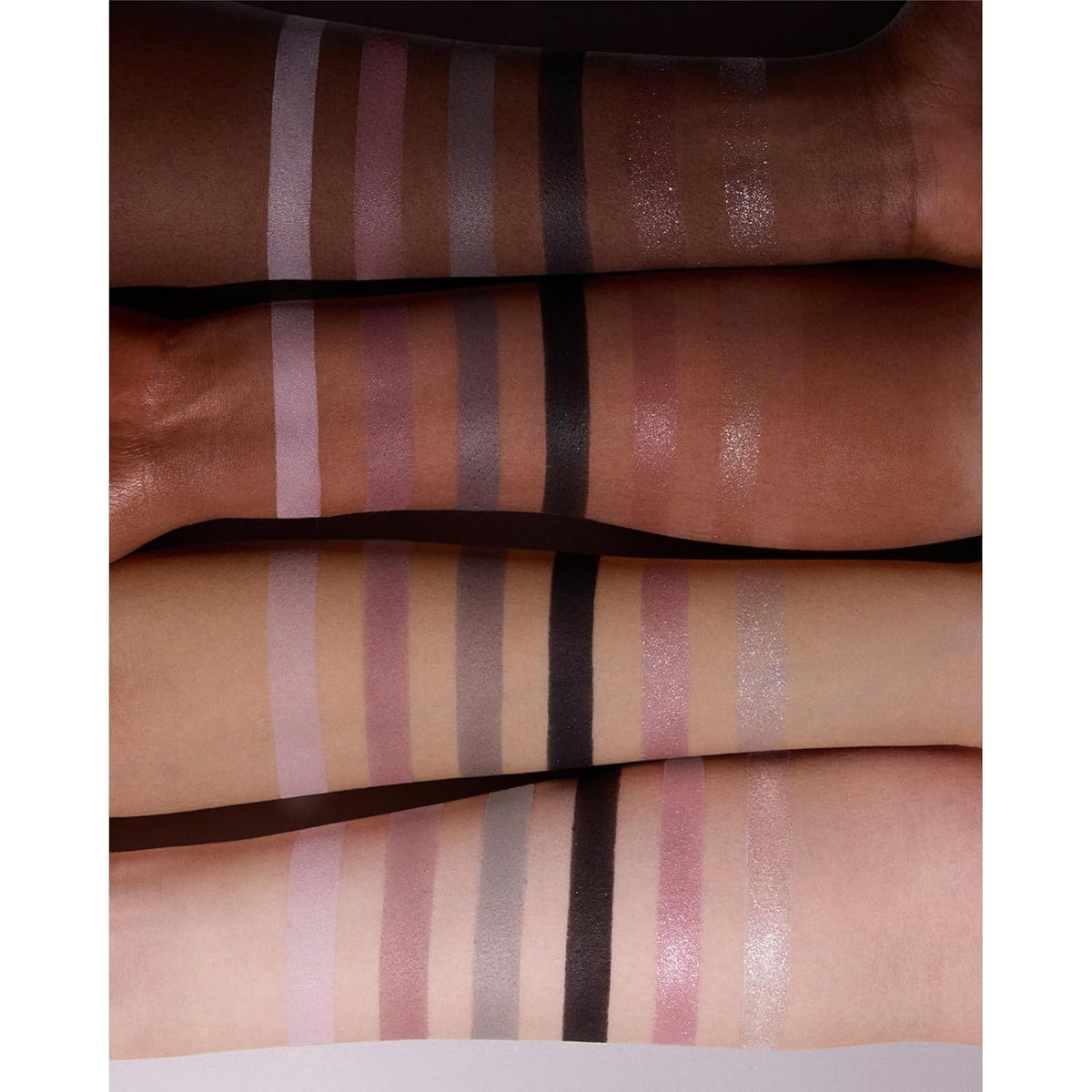 Flower Knows Knight Unicorn - Paleta de maquillaje satinado de 6 co...