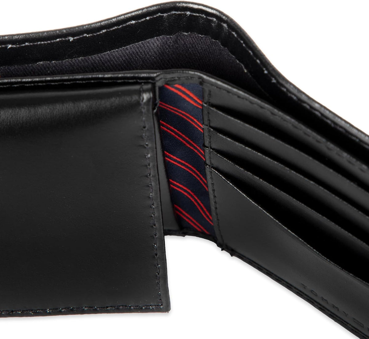 Tommy Hilfiger Cartera Passcase para hombre con ventana de identifi...