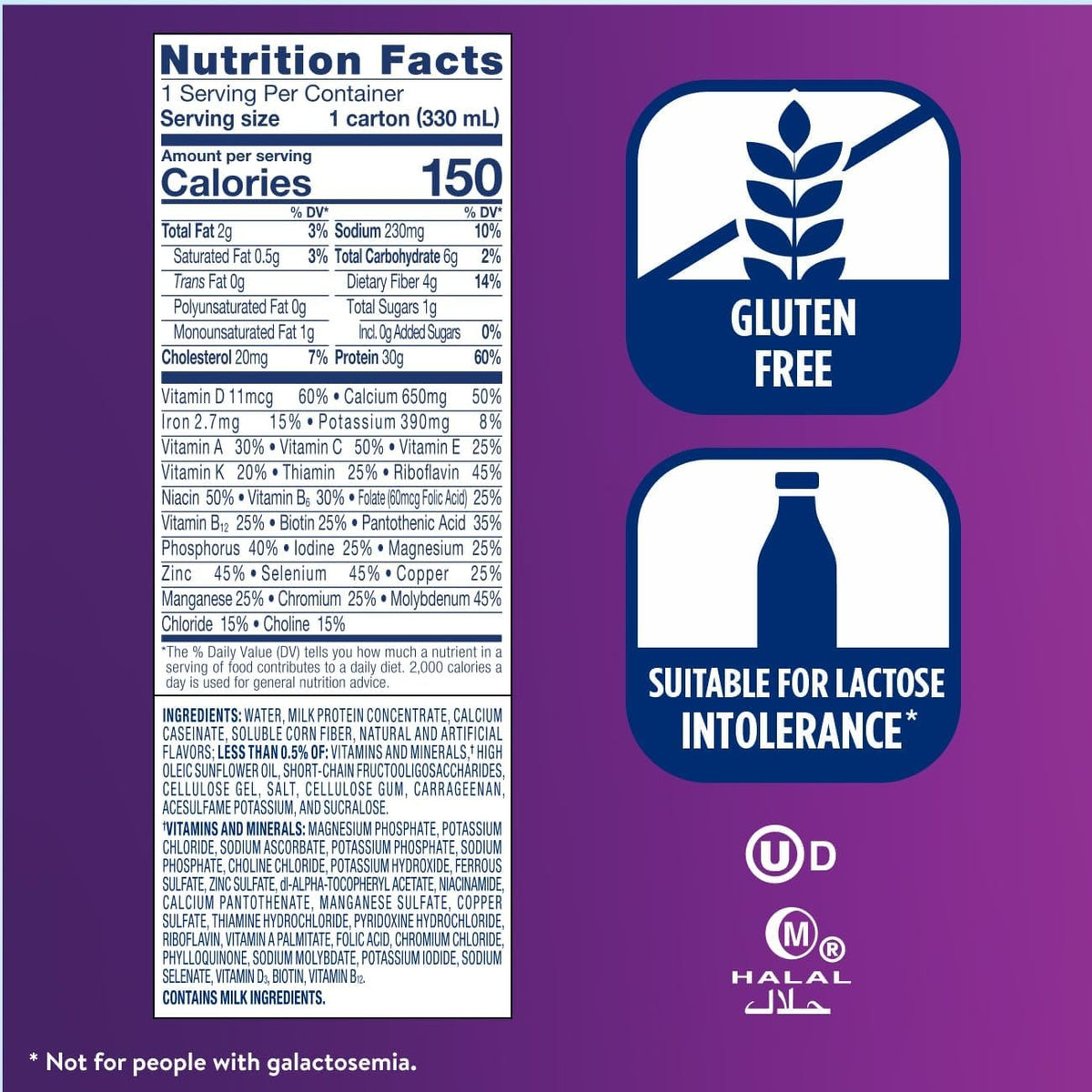 Ensure Max Protein - Batido de proteína sabor a pastel de cumpleaño...