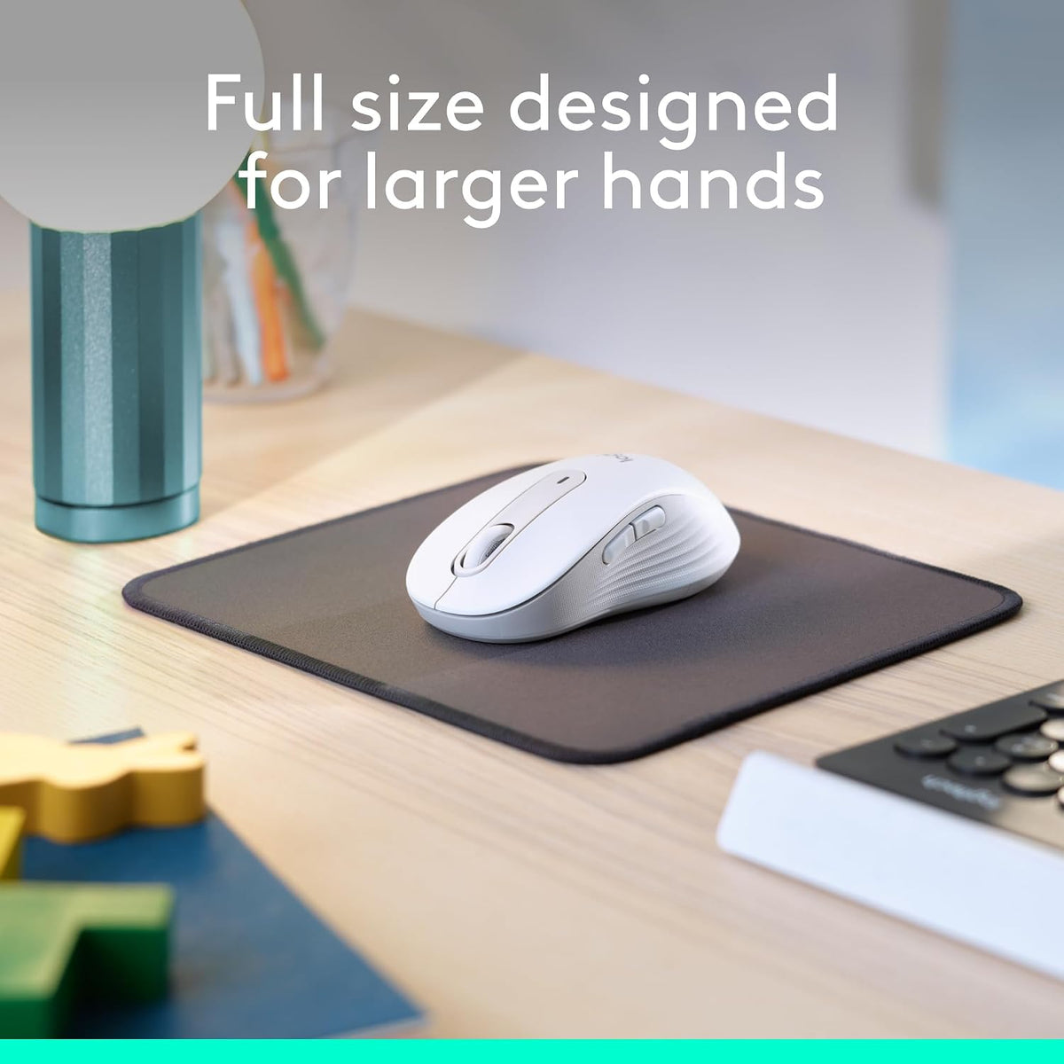 Logitech Signature M650 L - Ratón inalámbrico de tamaño completo |...