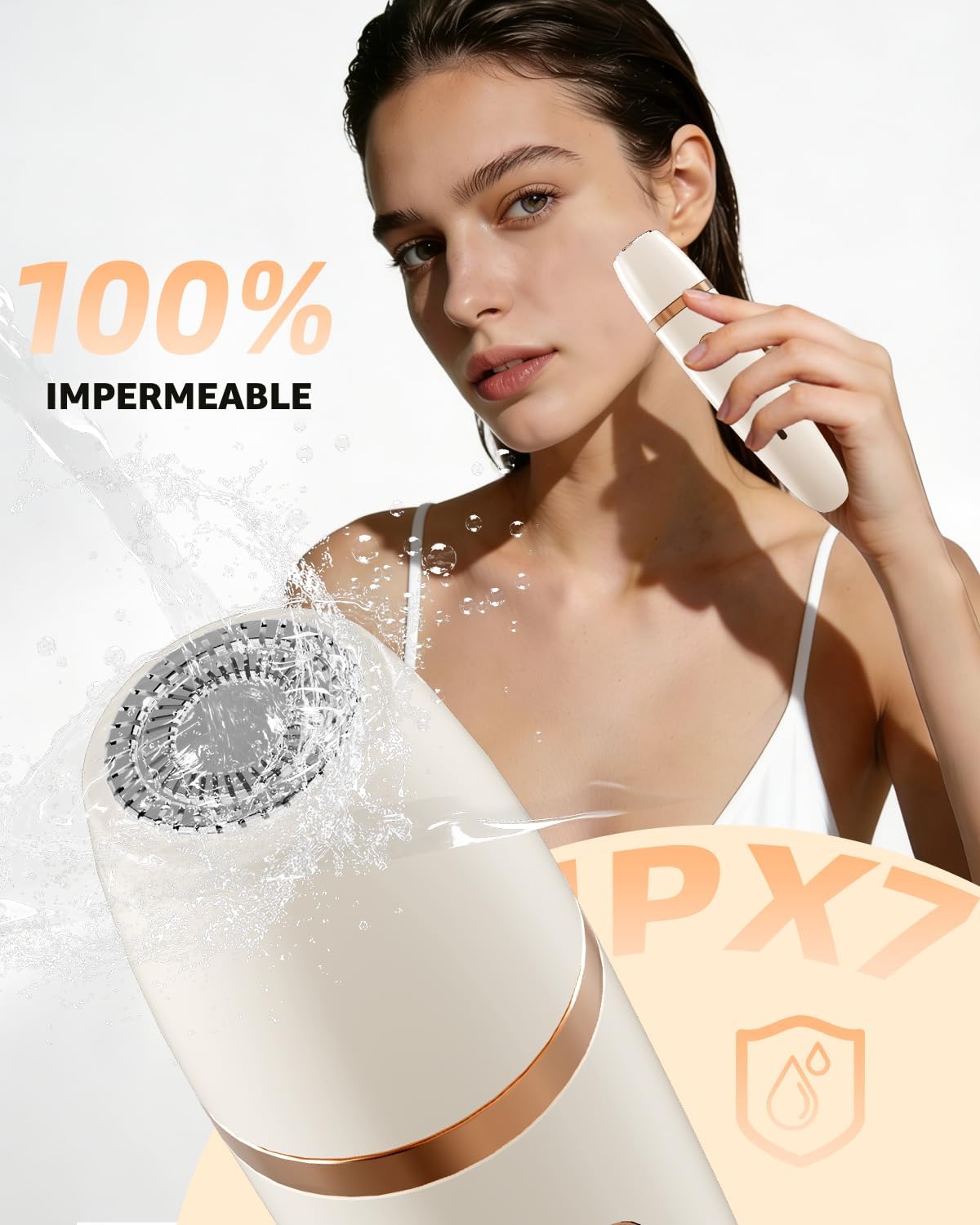 Ufree Maquinilla de Afeitar Eléctrica 3 en 1 para Mujer, Regalos pa...