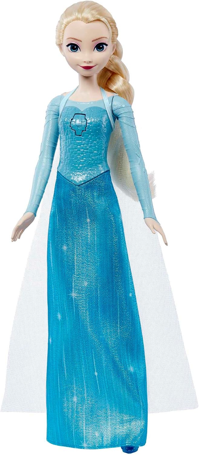 Muñeca Musical Elsa Frozen de Disney Cantando con Pulsar un Botón J...
